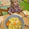 Berušky a ovocný salát